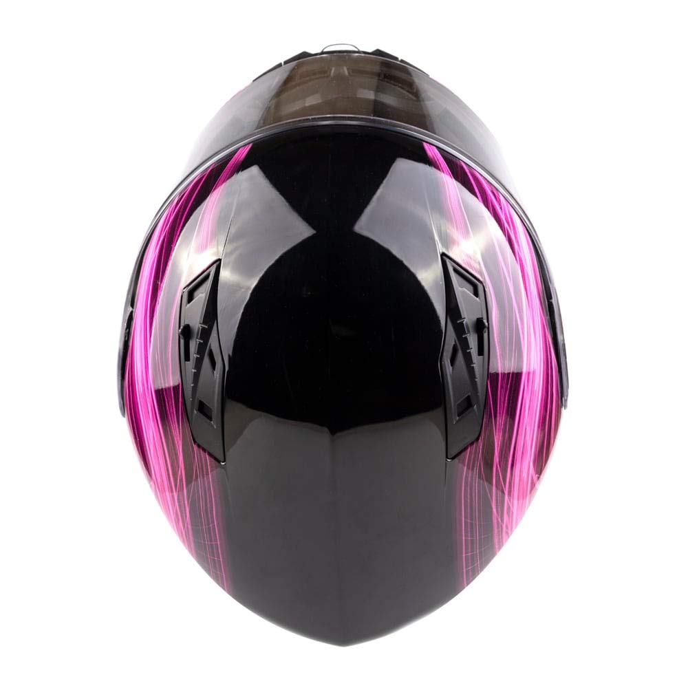 Adult Modular Motorcycle Helmet DOT Full Face Flip-up S91179