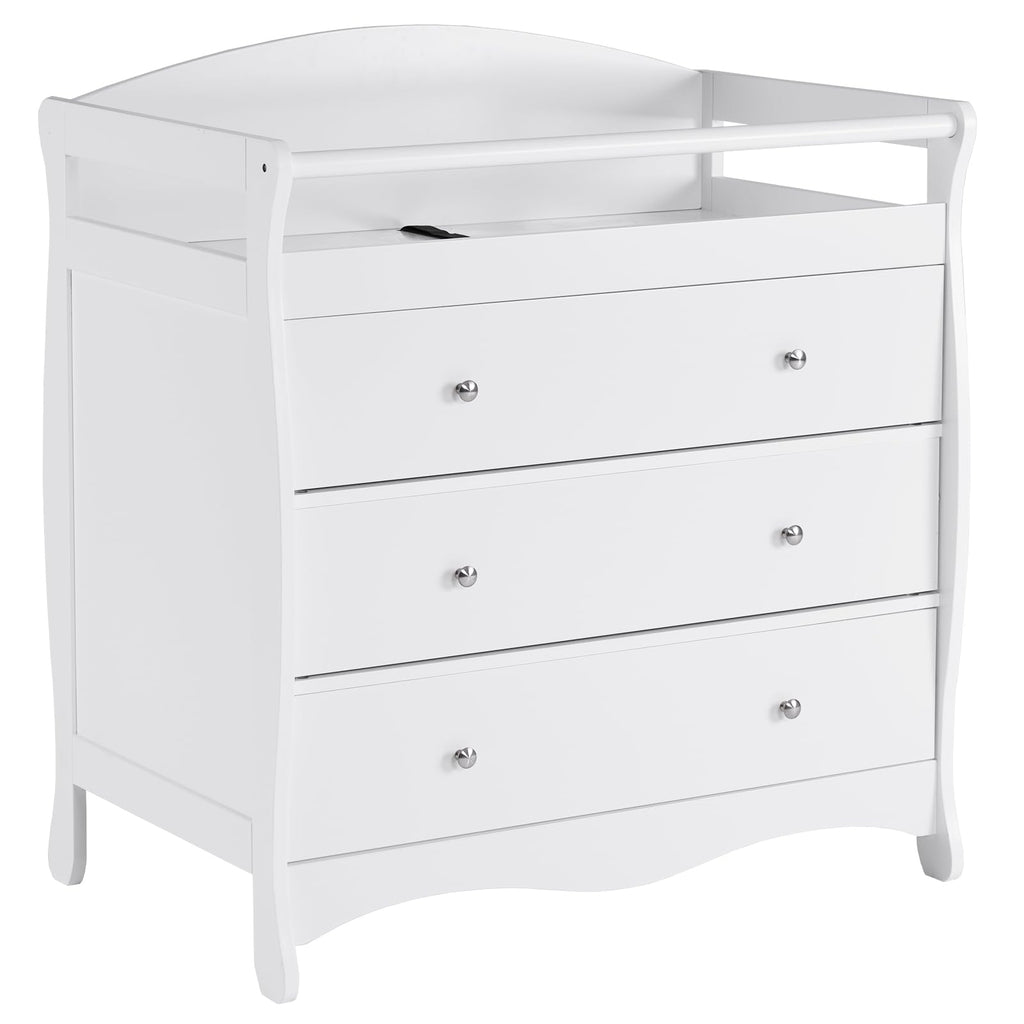 White Changing Table Dresser W165970