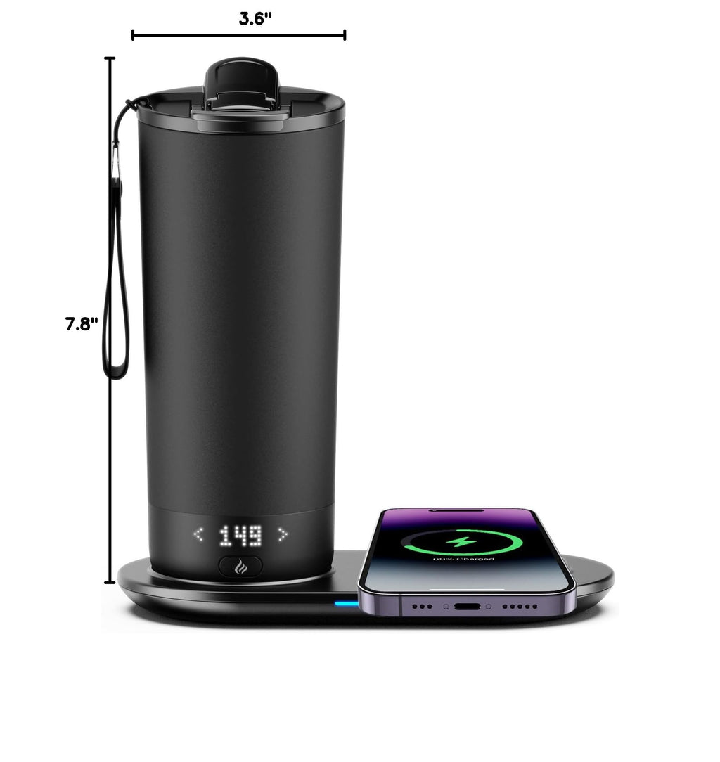 20 Oz Temperature Control Heated Travel Mug S18682