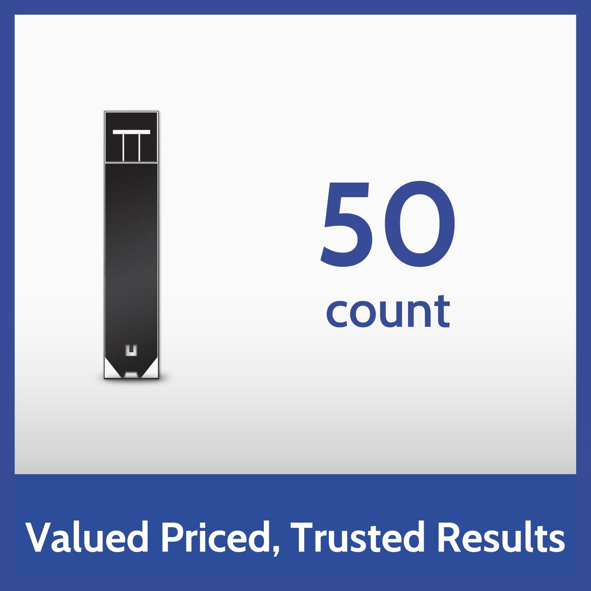 Blood Glucose Test Strips, 50 Count S429