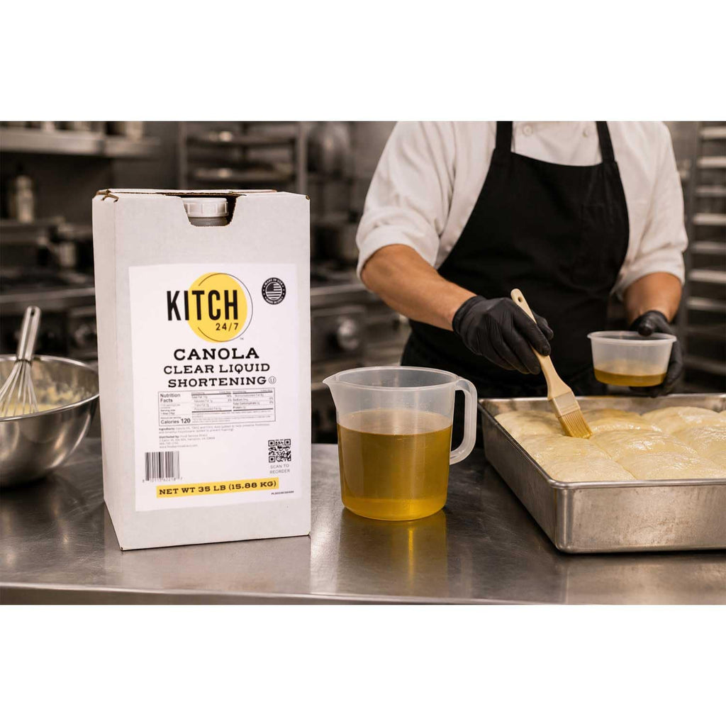 Canola Clear Liquid Shortening 35 lb Bulk V926426