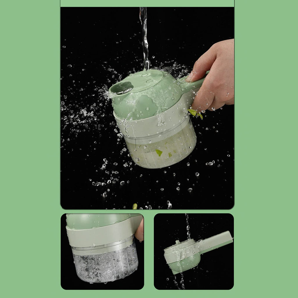 4 in 1 Handheld Electric Vegetable Cutter M7094