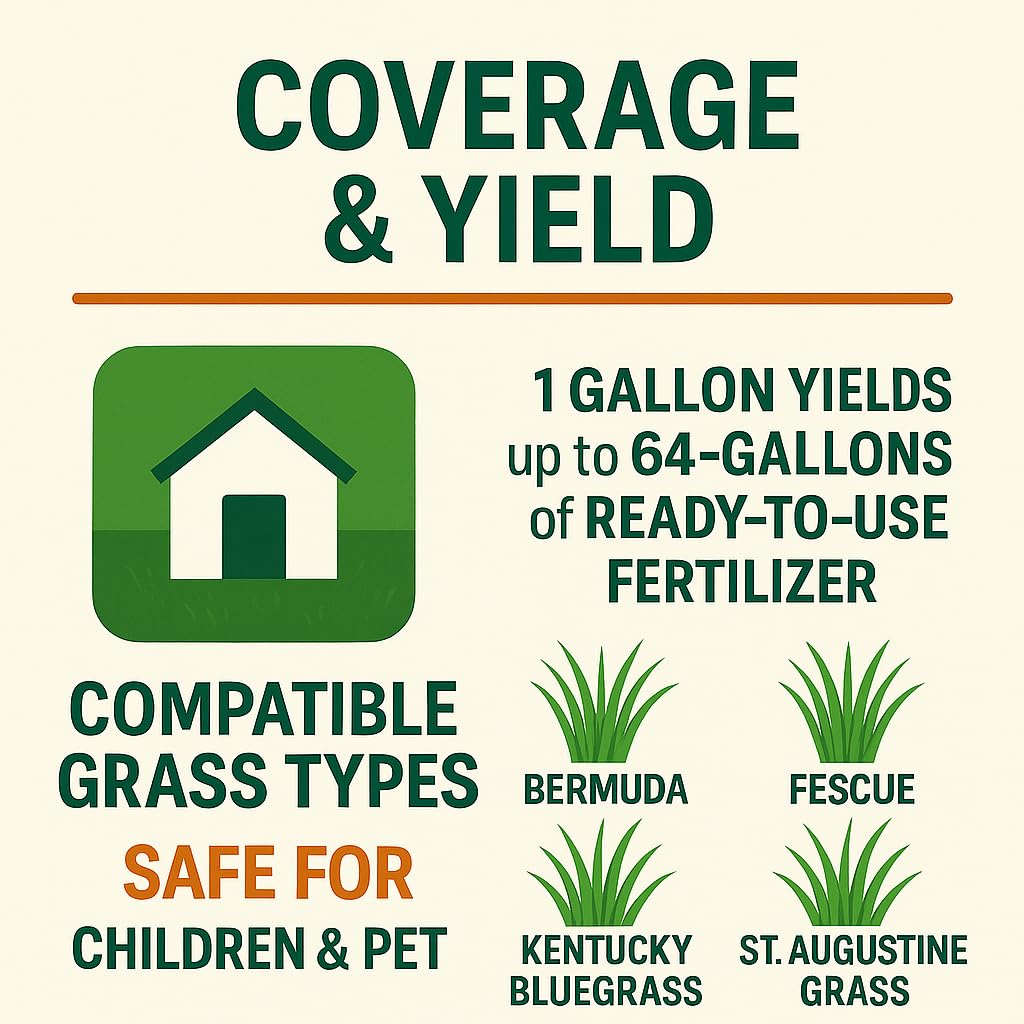 Liquid Lawn Fertilizer 1 Gallon R5940