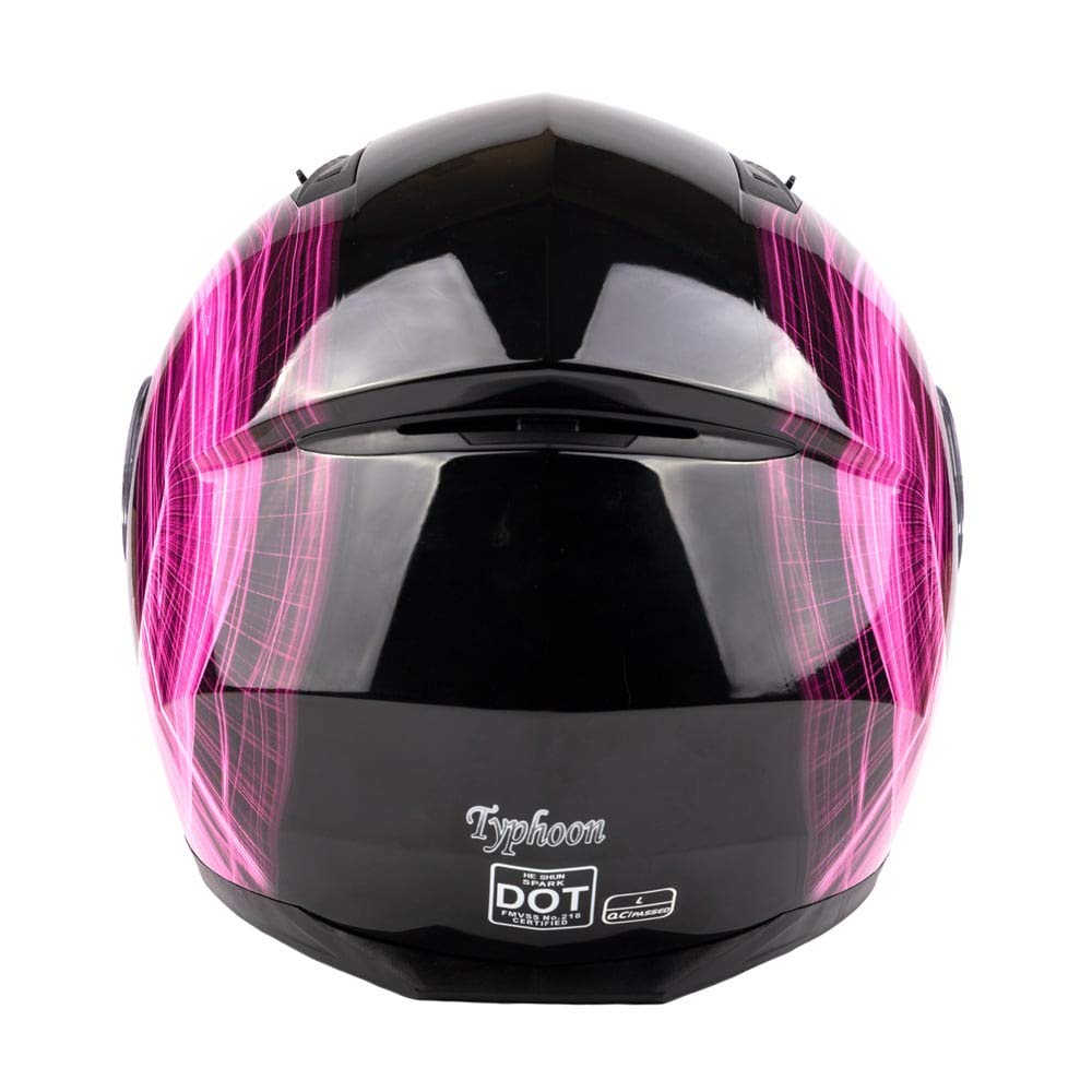 Adult Modular Motorcycle Helmet DOT Full Face Flip-up S91179