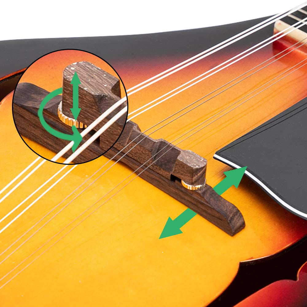 A Style Mandolin Musical Instrument with Guard Board T11999
