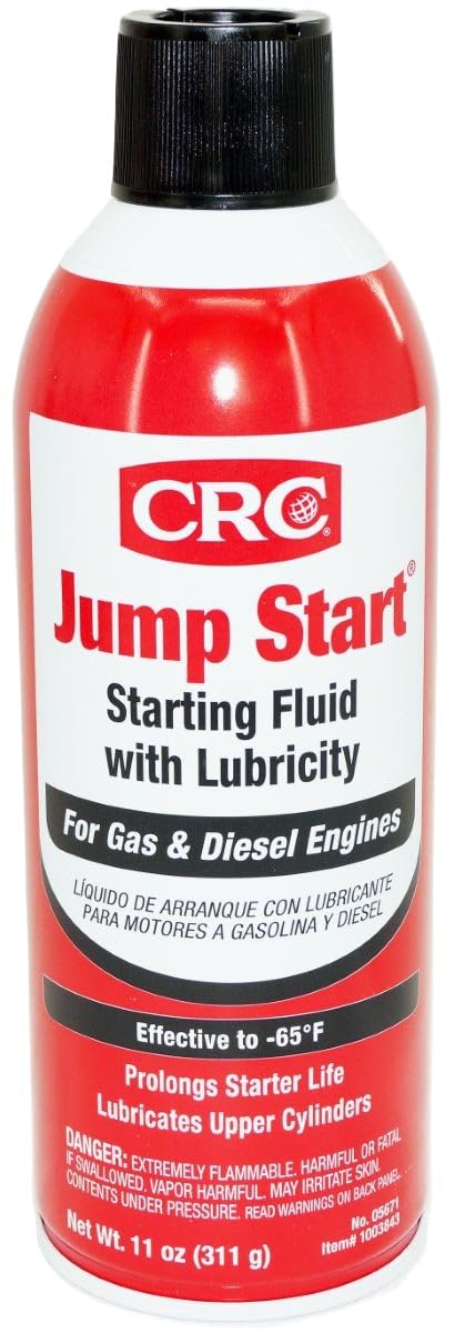 Starting Fluid with Lubricity 11 oz Aerosol I9449