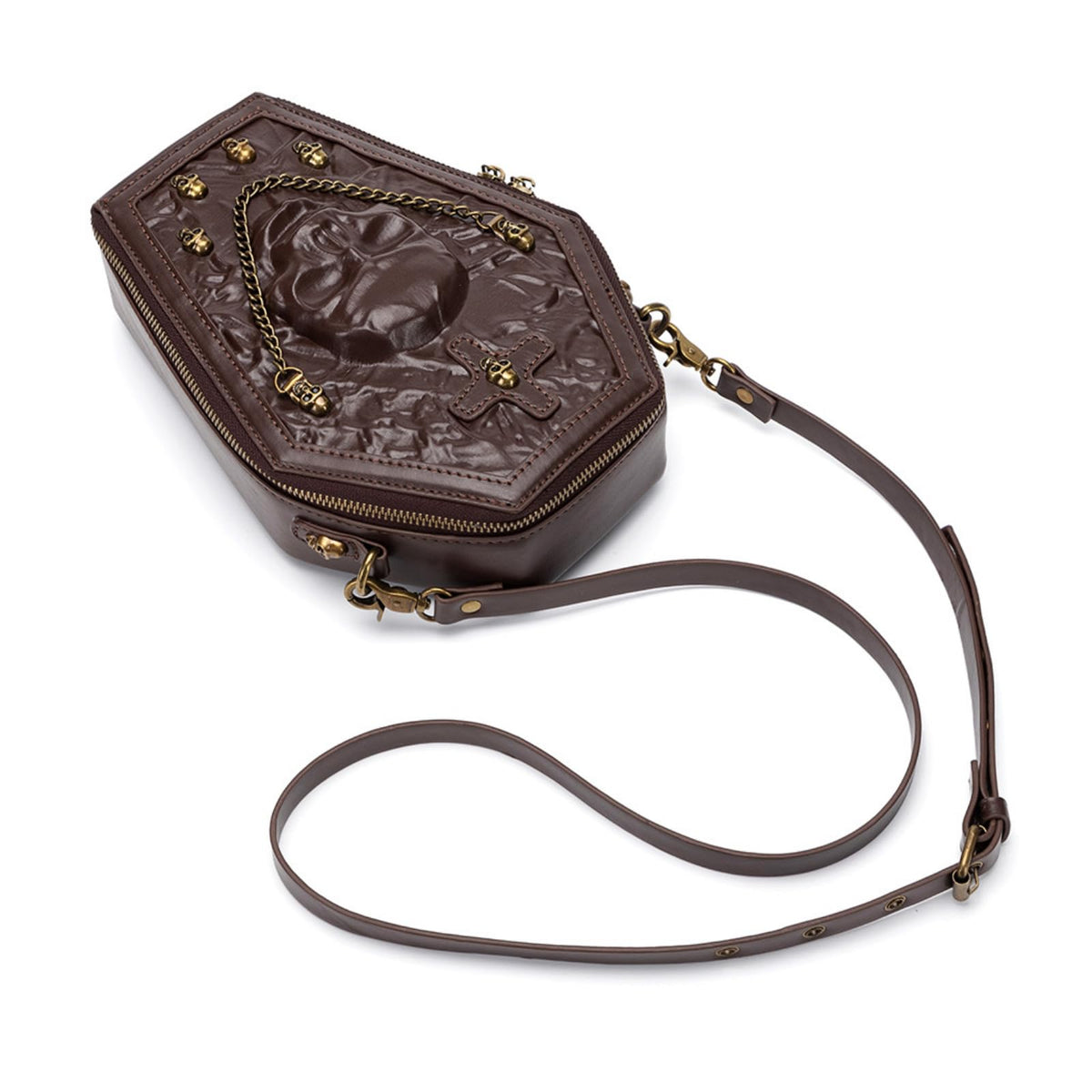 Crossbody Purse and Handbags Gothic Steampunk Retro Small Shoulder Bag V2077