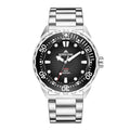 300M Water Resistant Stainless Steel Quartz Analog Watch O6494