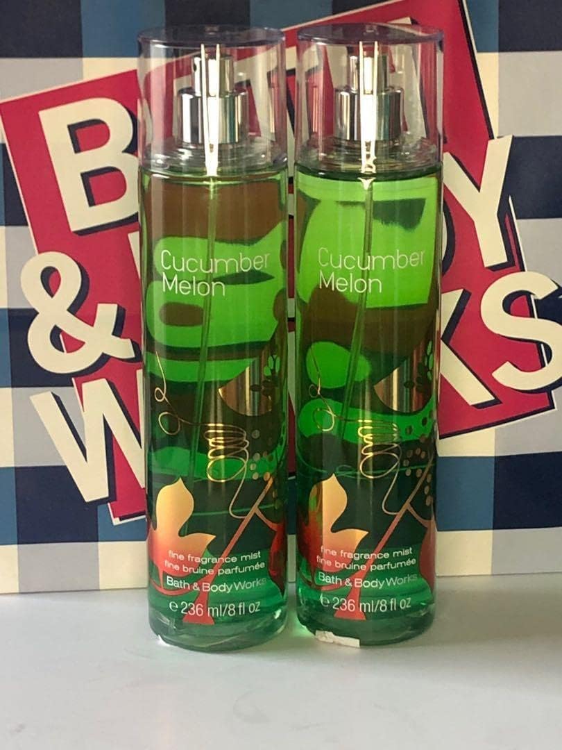 Cucumber Melon Fine Fragrance Mists Pack Of 2 8 oz H6600