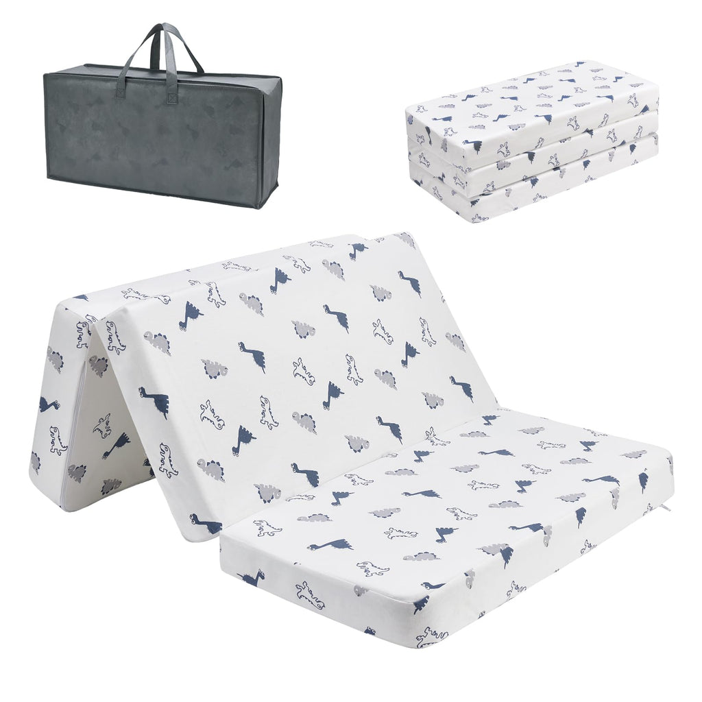 Trifold Pack and Play Mattress 38'' x 26'' x 3'' Memory Foam A295310