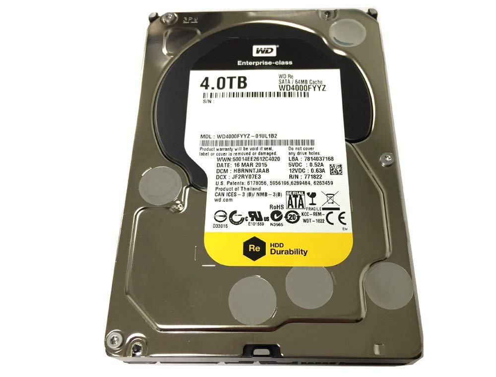 4TB 7200 RPM SATA 3.5in Internal Hard Drive M2631