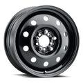 Black 16X6" 5X100 & 5X115 Steel Wheel Q14616