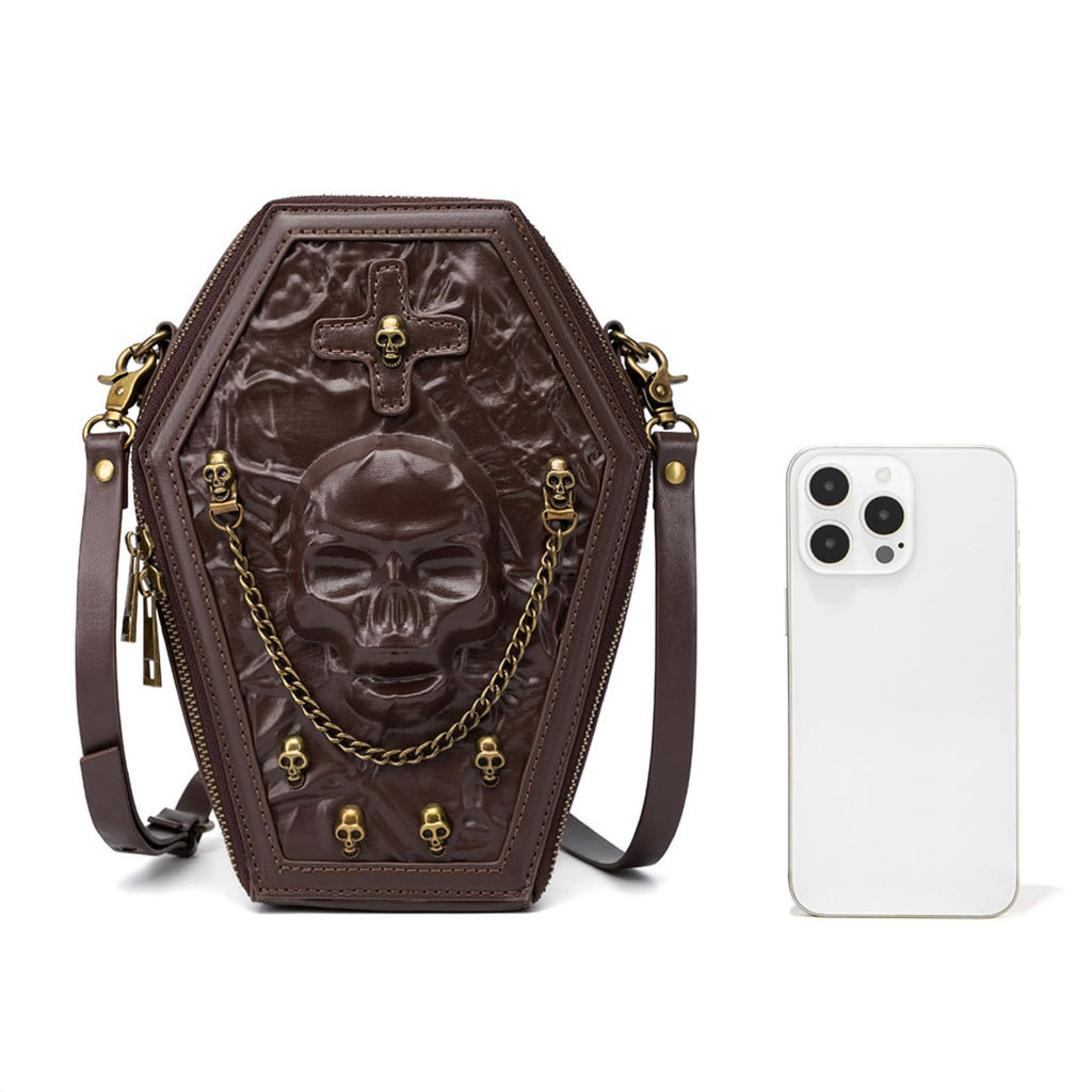 Crossbody Purse and Handbags Gothic Steampunk Retro Small Shoulder Bag V2077