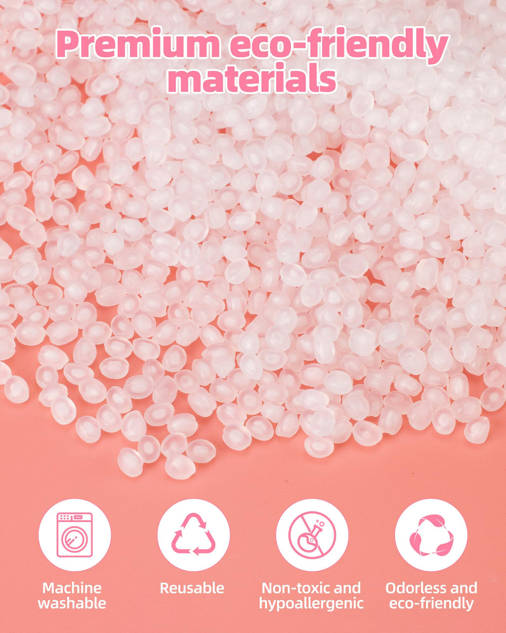 2 lb Poly Pellets Weighted Stuffing Beads C3116