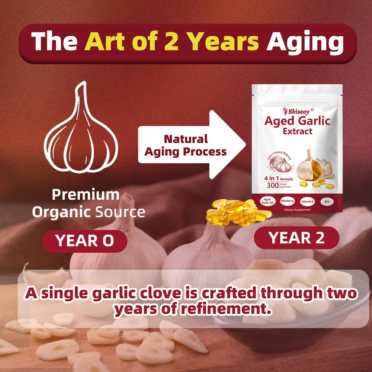 Aged Garlic Extract Vegetarian Softgels L3112