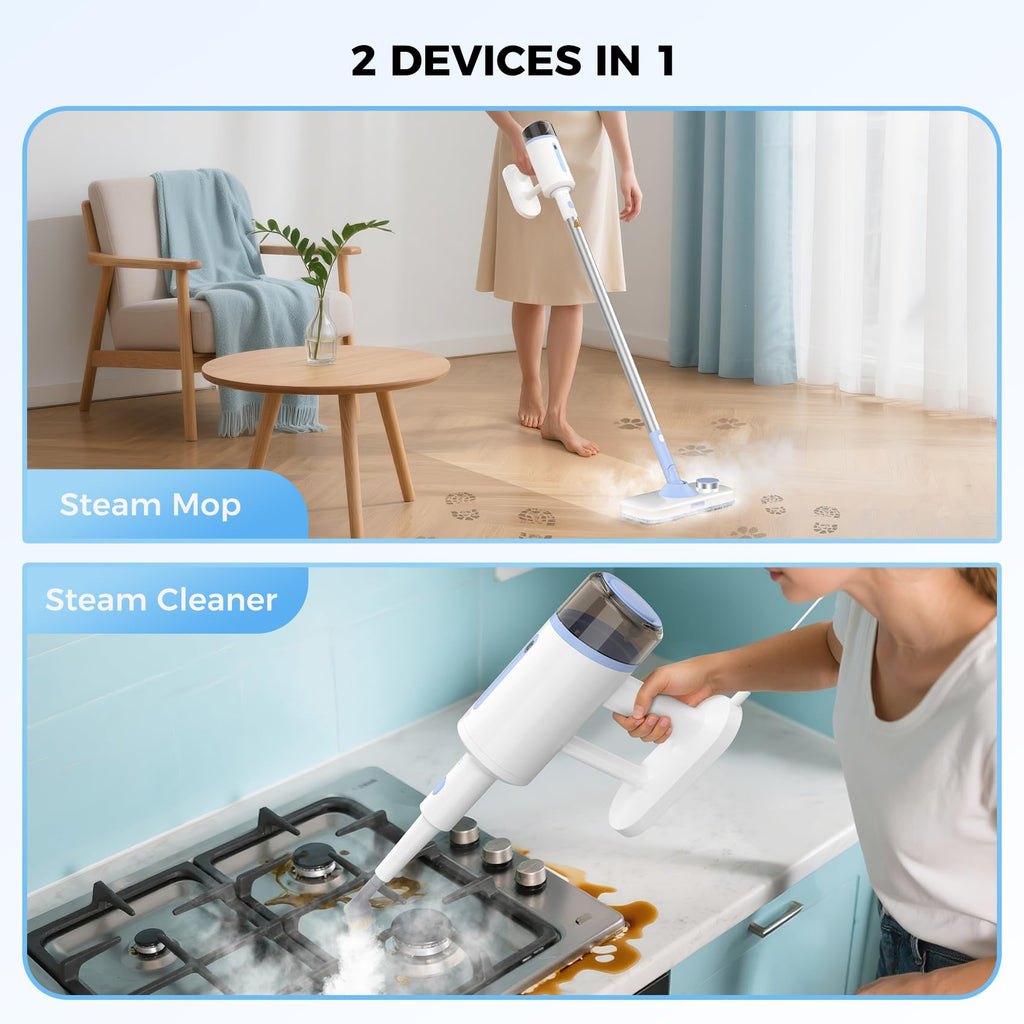 10 in 1 Detachable Handheld Steam Mop K8254