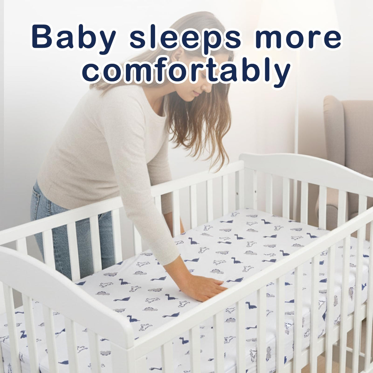 Trifold Pack and Play Mattress 38'' x 26'' x 3'' Memory Foam A295310