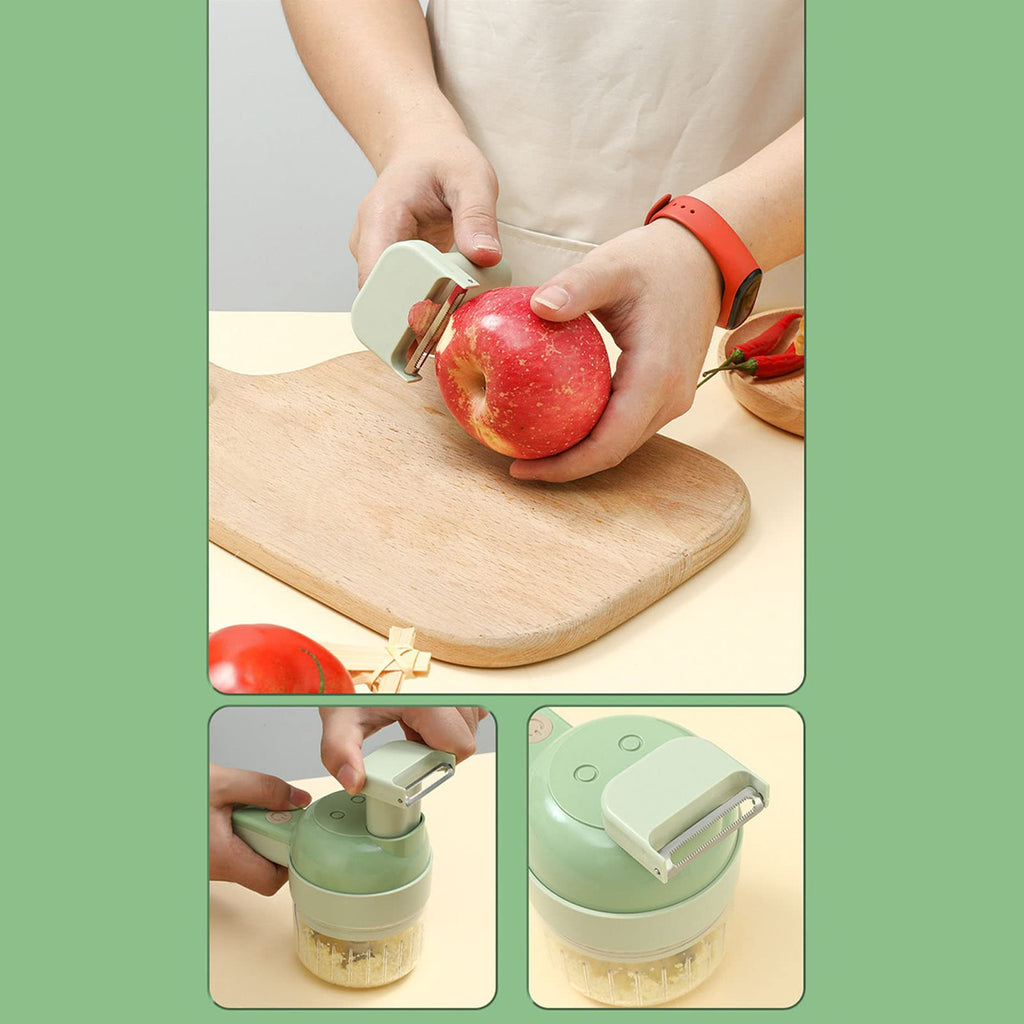 4 in 1 Handheld Electric Vegetable Cutter M7094
