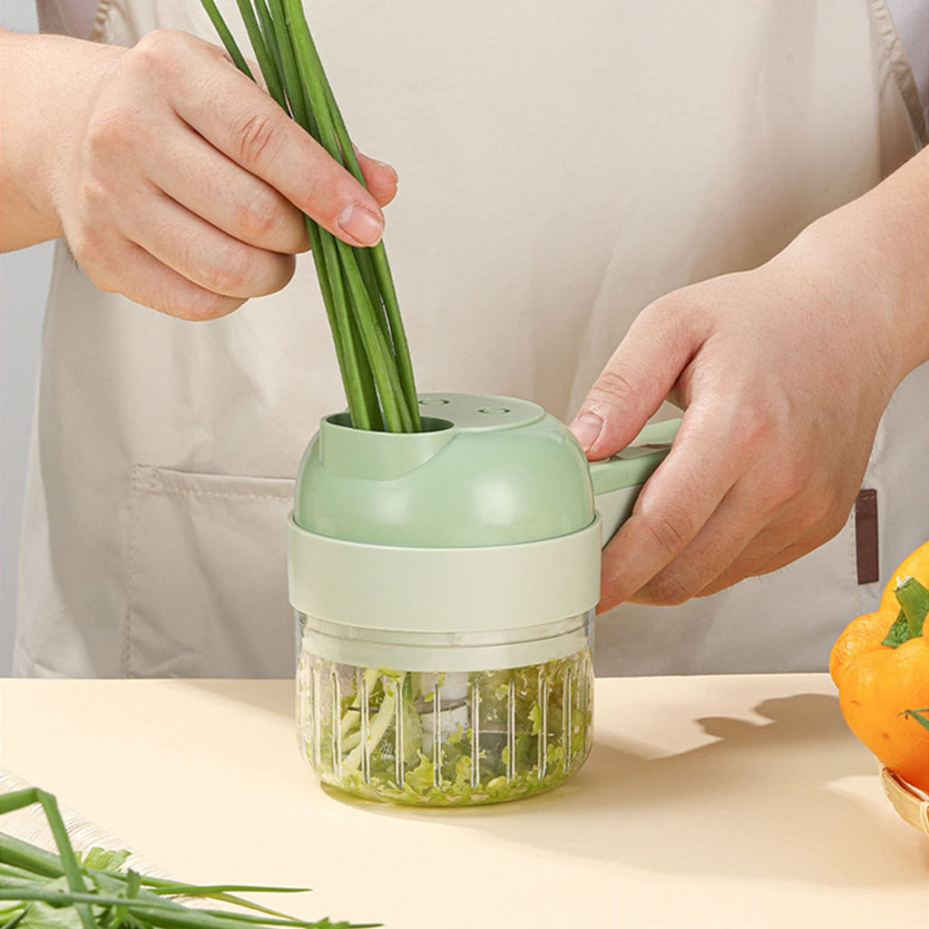 4 in 1 Handheld Electric Vegetable Cutter M7094