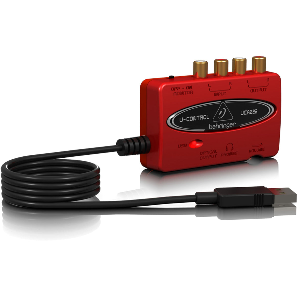 2 In/2 Out USB Audio Interface with Digital Output R66896