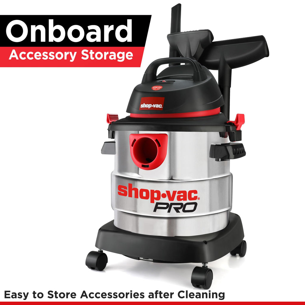 5 Gallon Stainless Wet/Dry Vac Blower N5518
