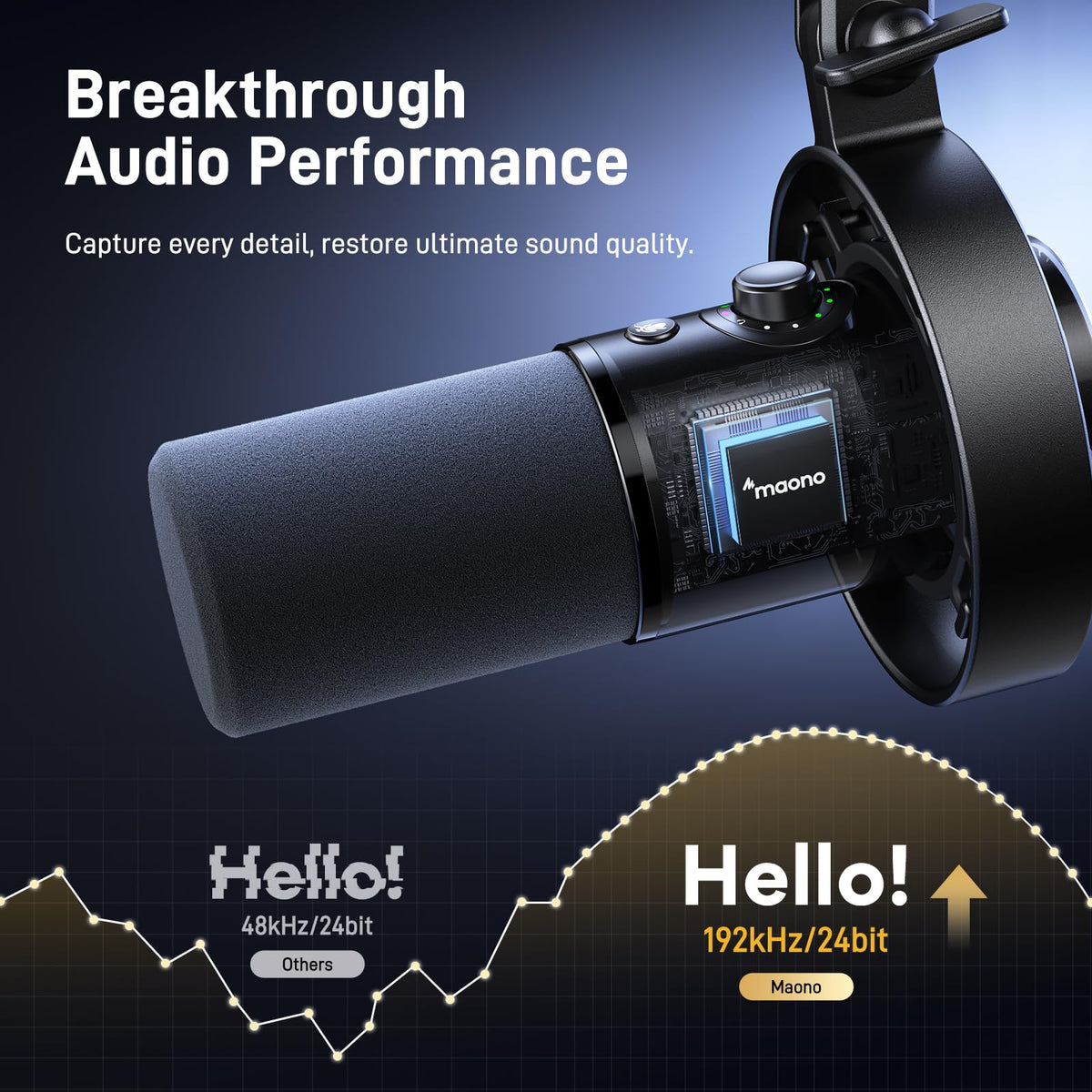 Dynamic Microphone and XLR Cable M17692