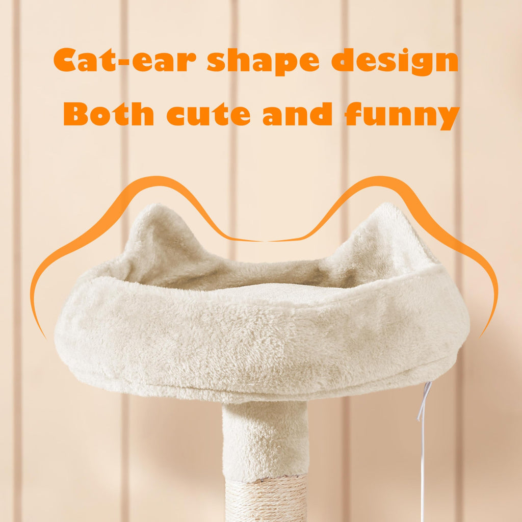 Beige 70.5in Multi-Level Cat Tree P254