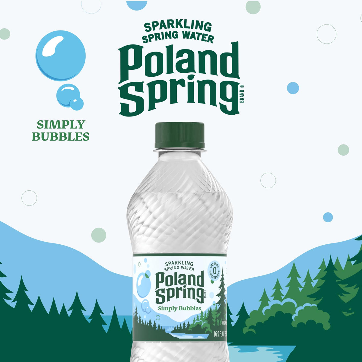 Sparkling Bottled Water 16.9 Fl Oz 8 Pack F94633