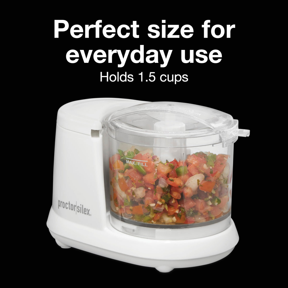 Electric Vegetable Chopper & Mini Food Processor P7581