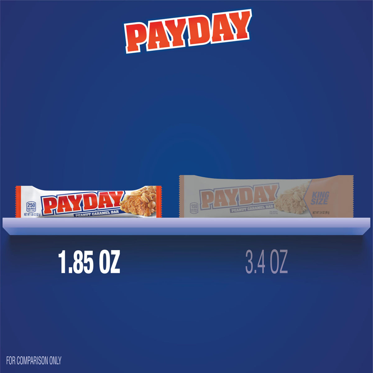 Peanut Caramel Candy Bars 1.85 oz 24 ct G729