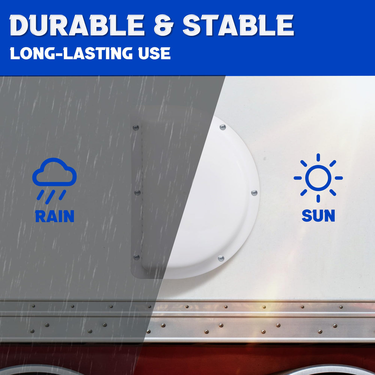 RV Vent Covers with Mounting Hardware Y829