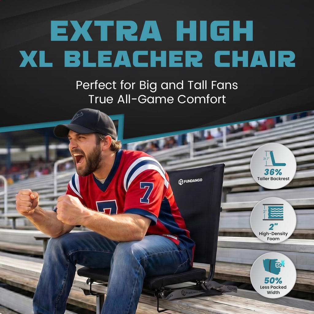 Folding Stadium Seat with Back Support N6466