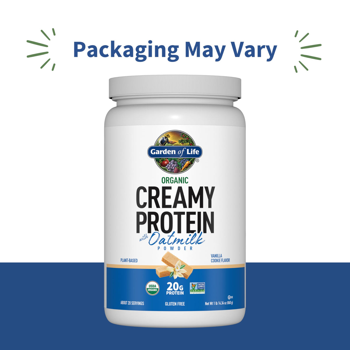 Vanilla Cookie Plant Protein Powder W2293