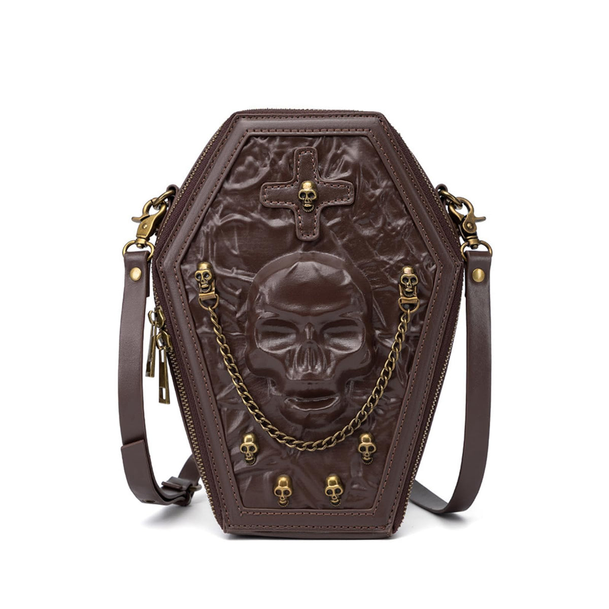 Crossbody Purse and Handbags Gothic Steampunk Retro Small Shoulder Bag V2077