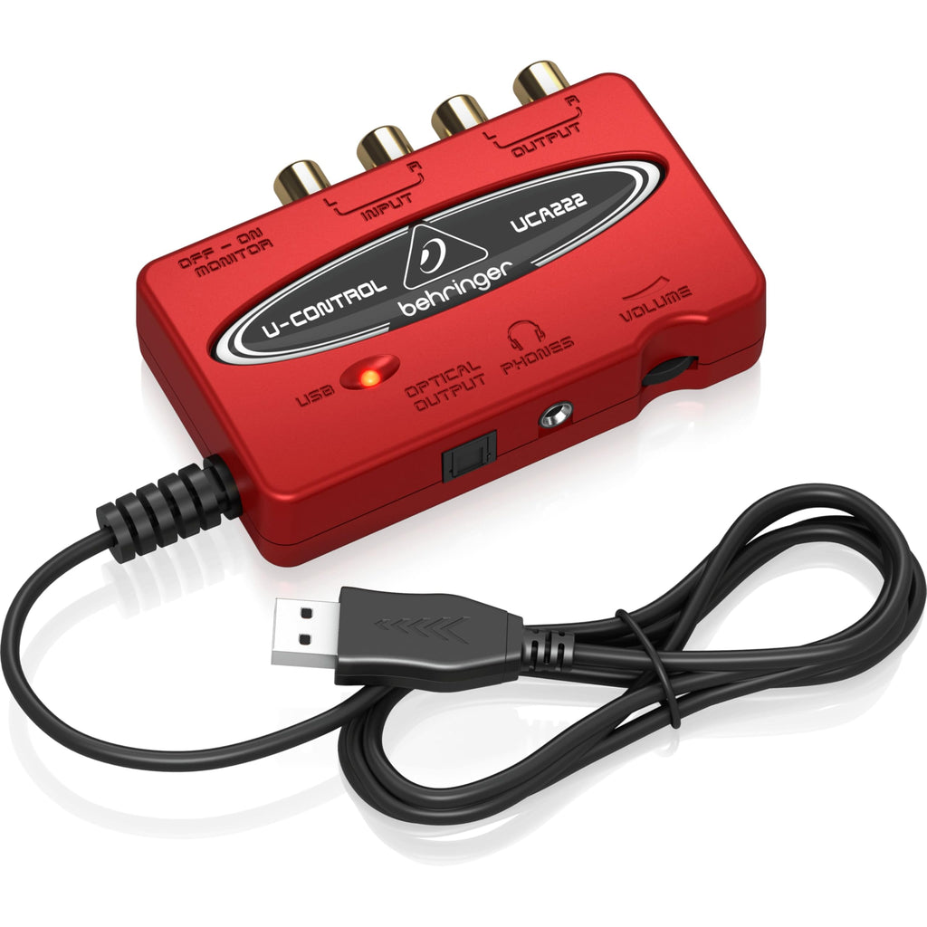2 In/2 Out USB Audio Interface with Digital Output R66896