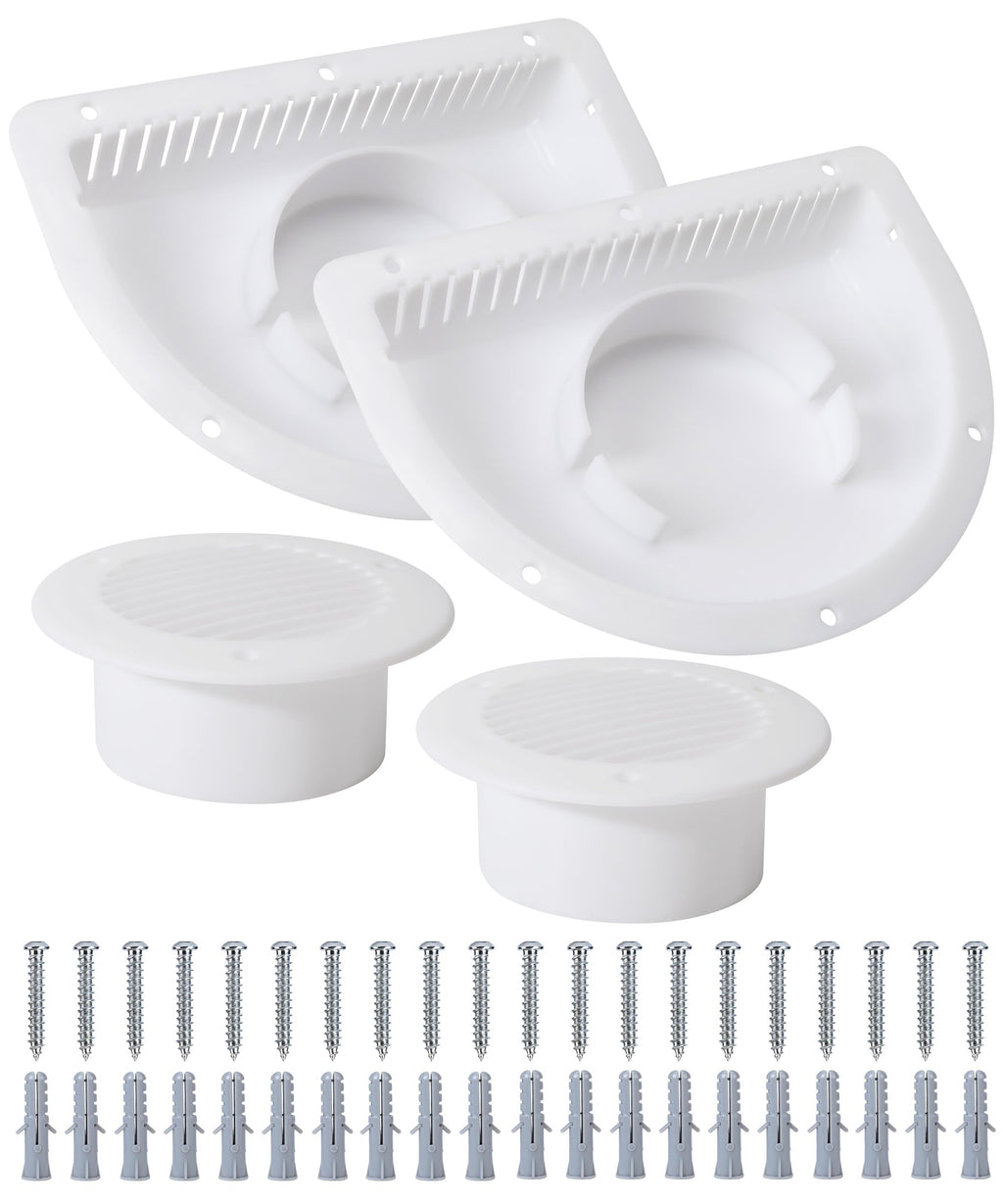 RV Vent Covers with Mounting Hardware Y829