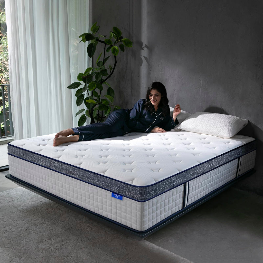 Queen Size 12 Inch Hybrid Memory Foam Mattress S885390