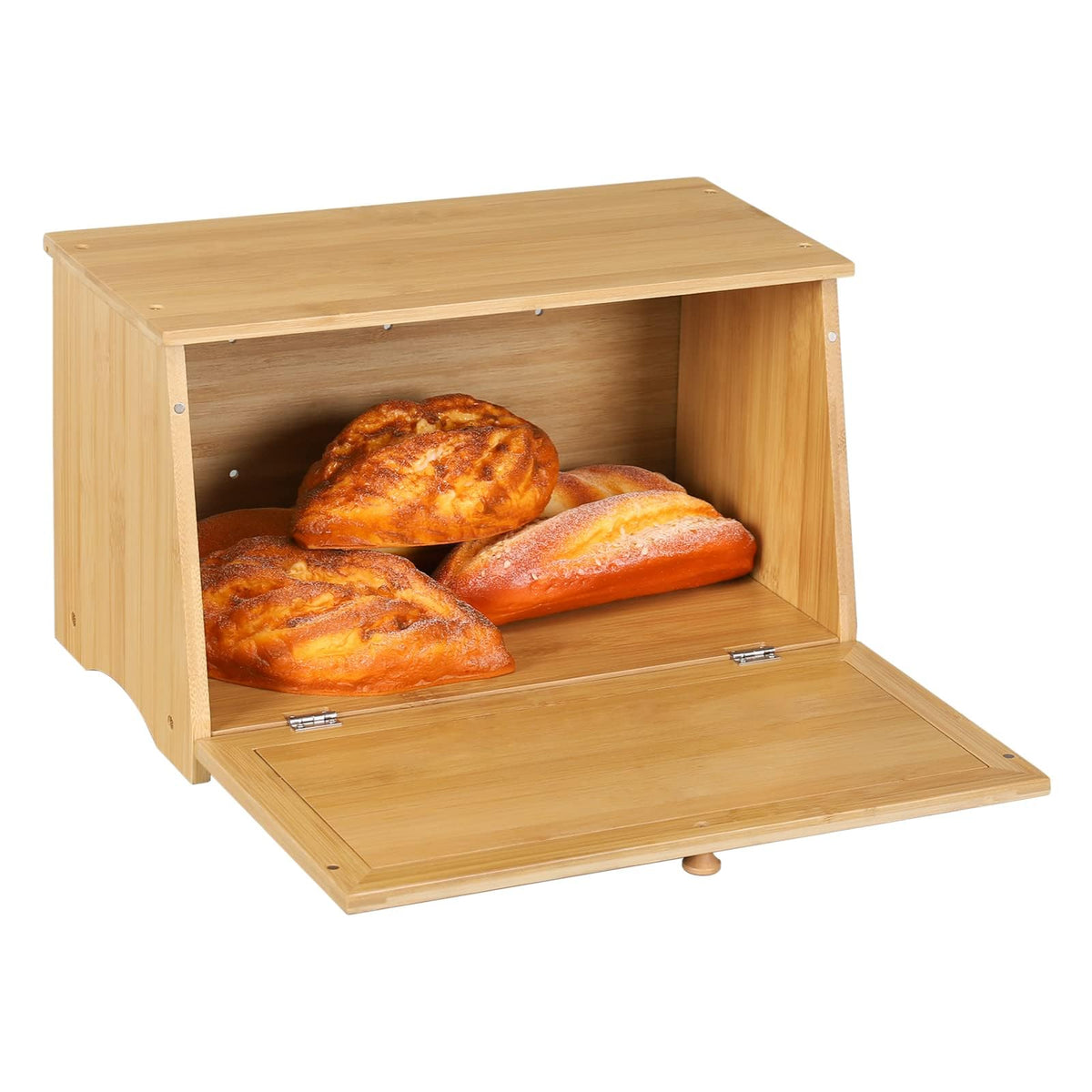 Wooden Bread Box Q179
