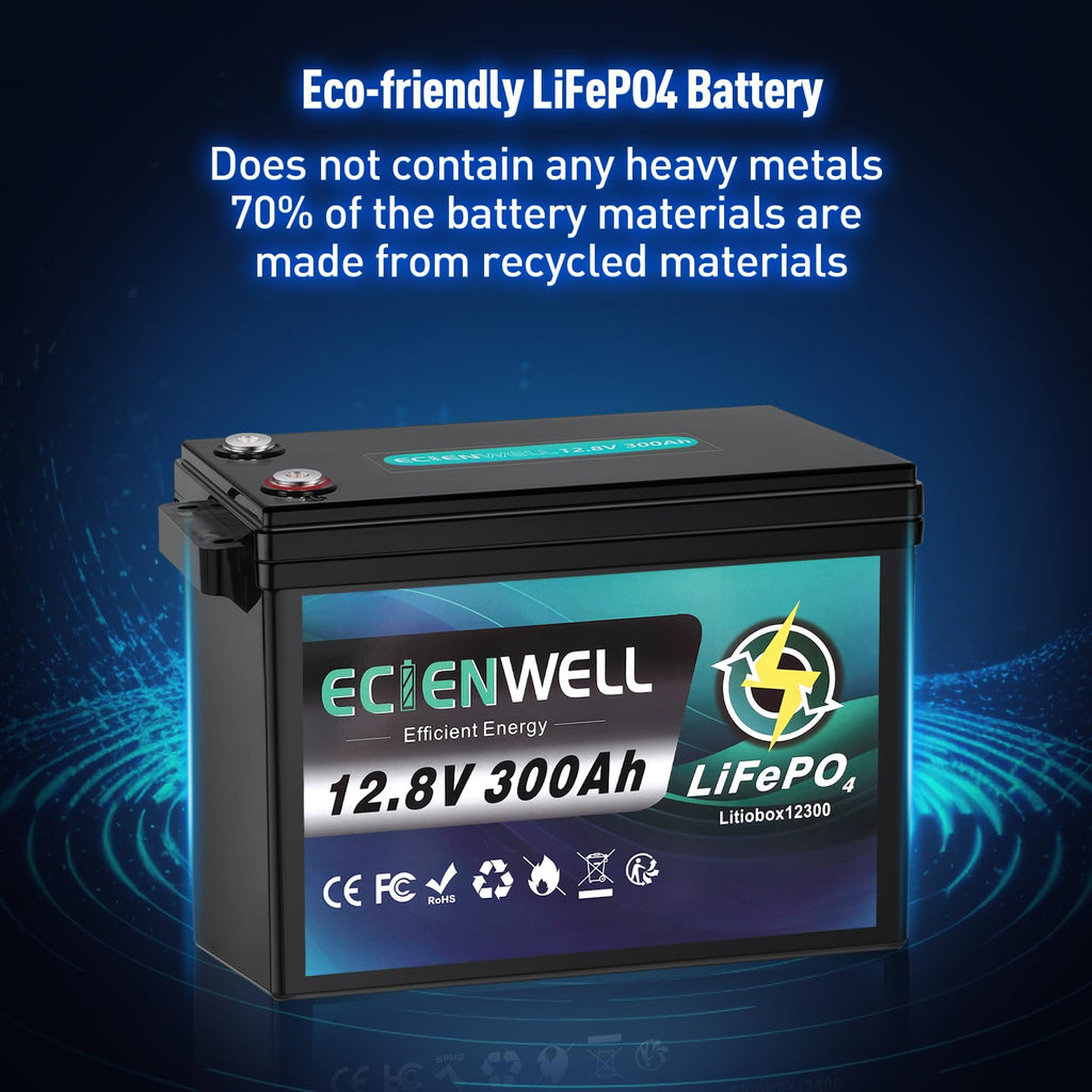12V 600Ah LiFePO4 Battery with 200A BMS R24362