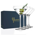 Martini Glasses Set of 4 Stemmed 10.5 Ounce X6941