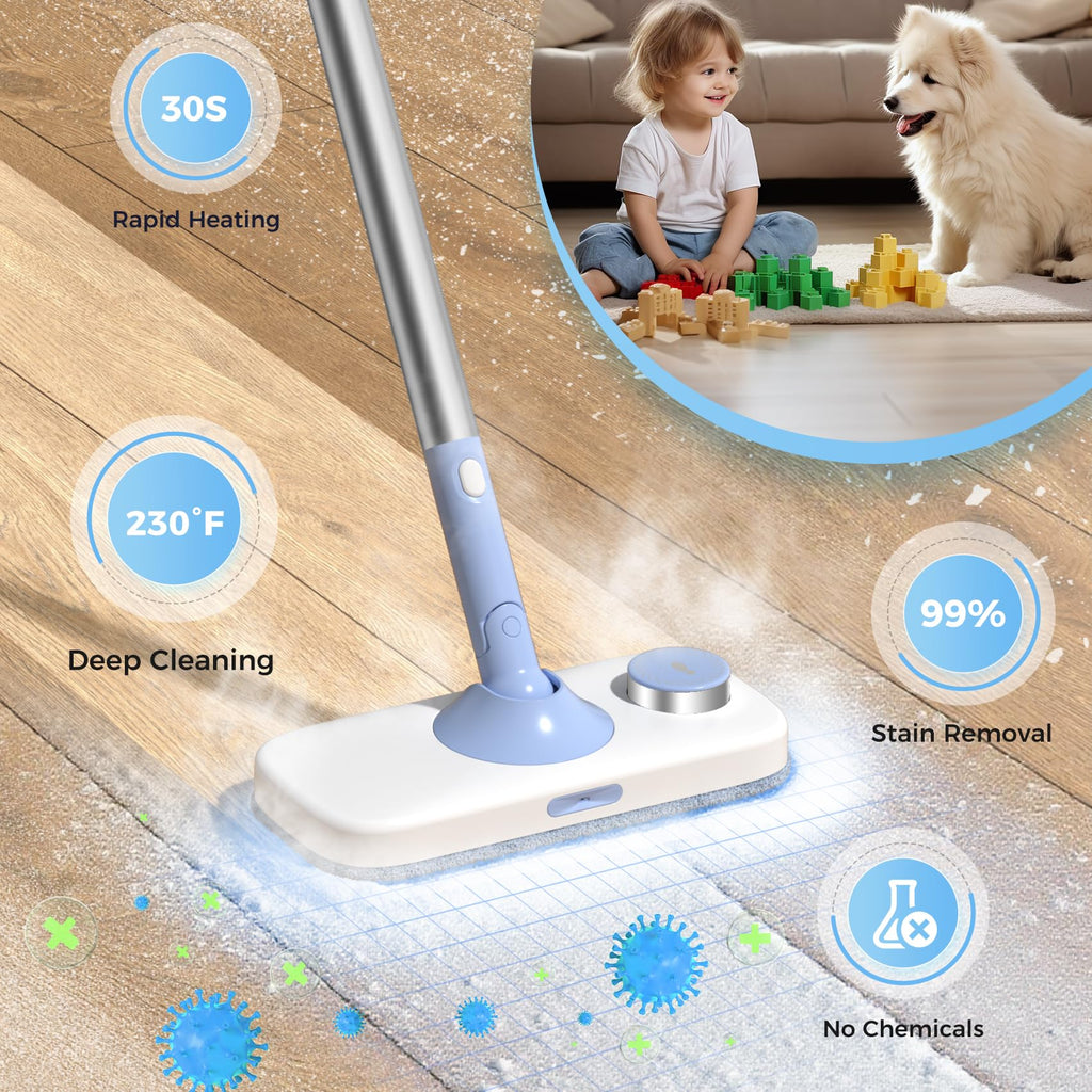 10 in 1 Detachable Handheld Steam Mop K8254