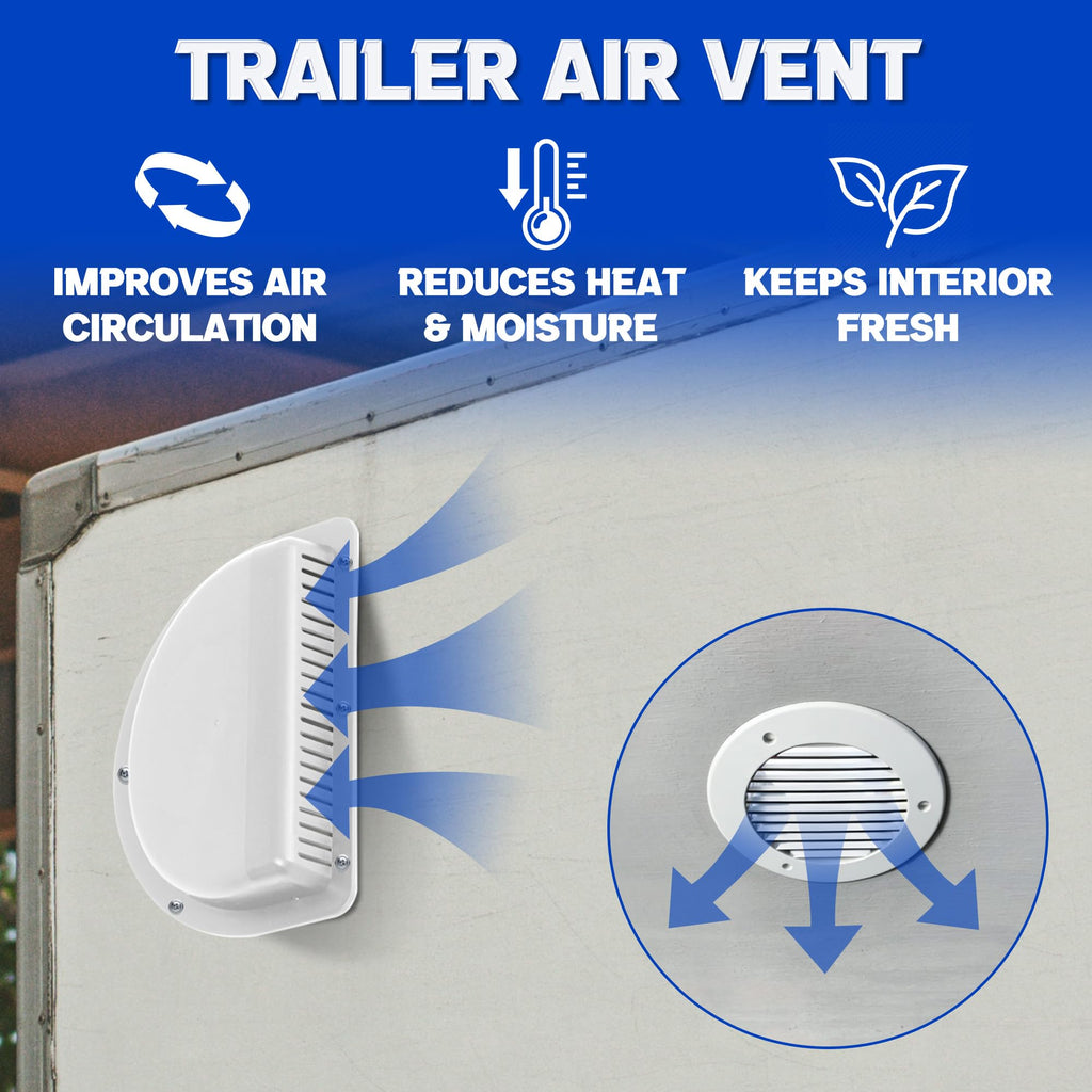 RV Vent Covers with Mounting Hardware Y829