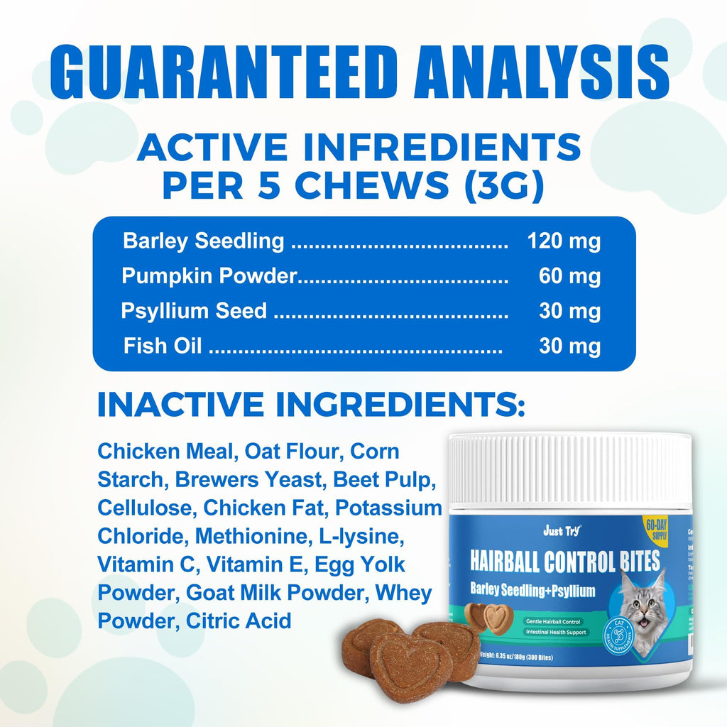 Hairball Control Cat Treats B563839