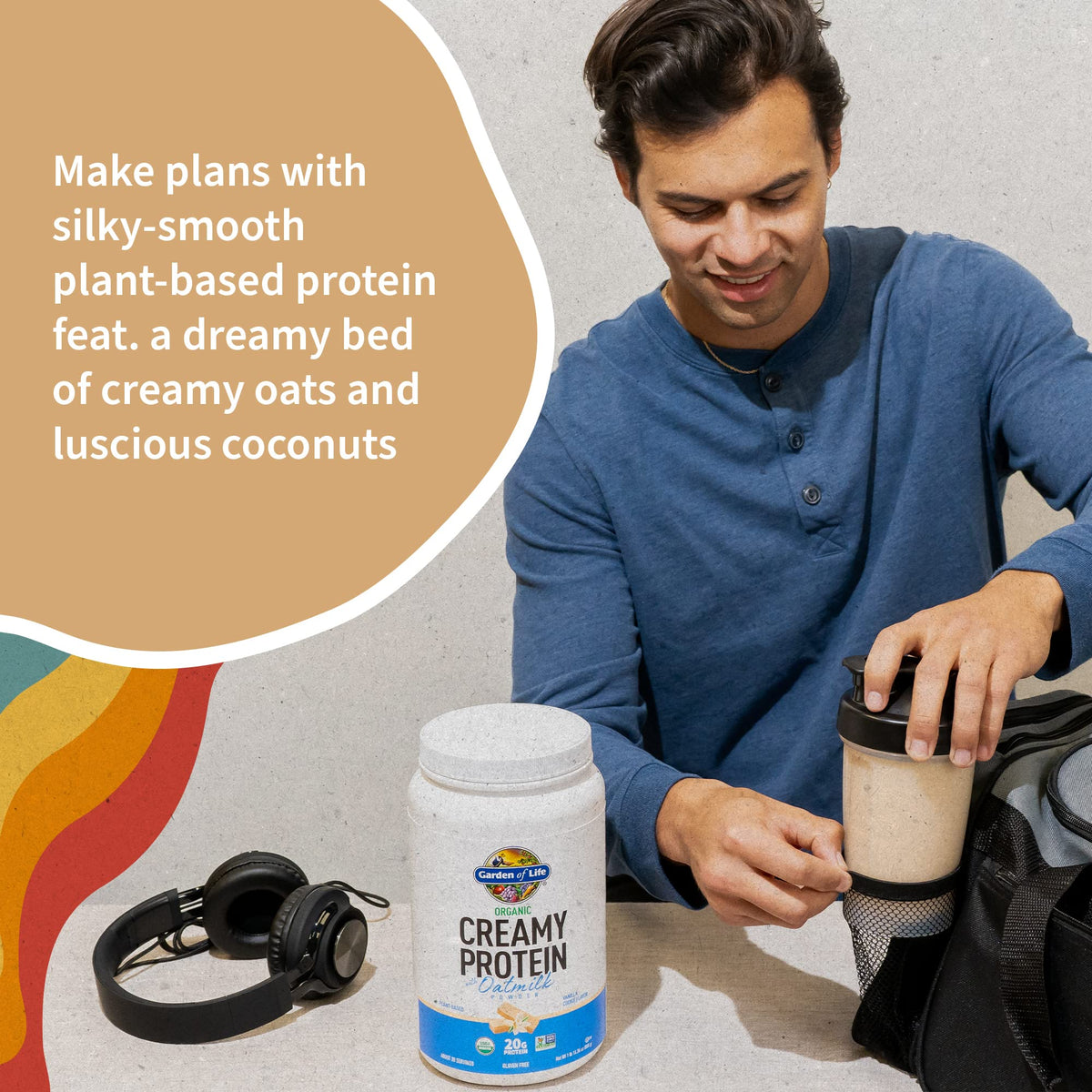 Vanilla Cookie Plant Protein Powder W2293