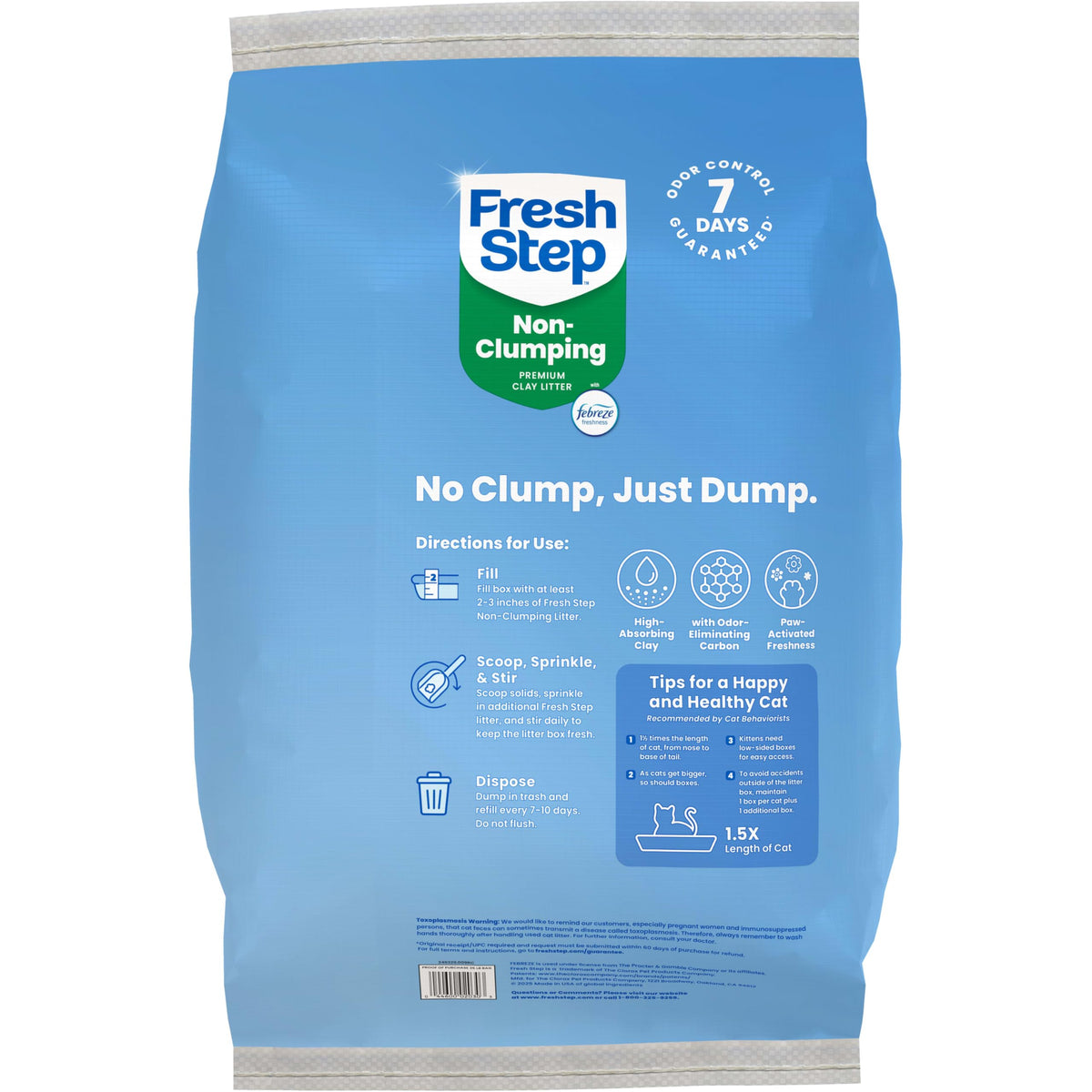 Non-Clumping Cat Litter with Odor Control, 35 lb. Bag X2215