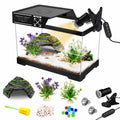 Mini Turtle Tank Kit with Adjustable Lamp and Lid P224333