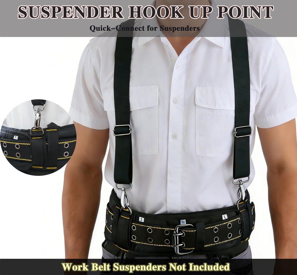 Padded Heavy Duty Work Belt with D Ring W66595