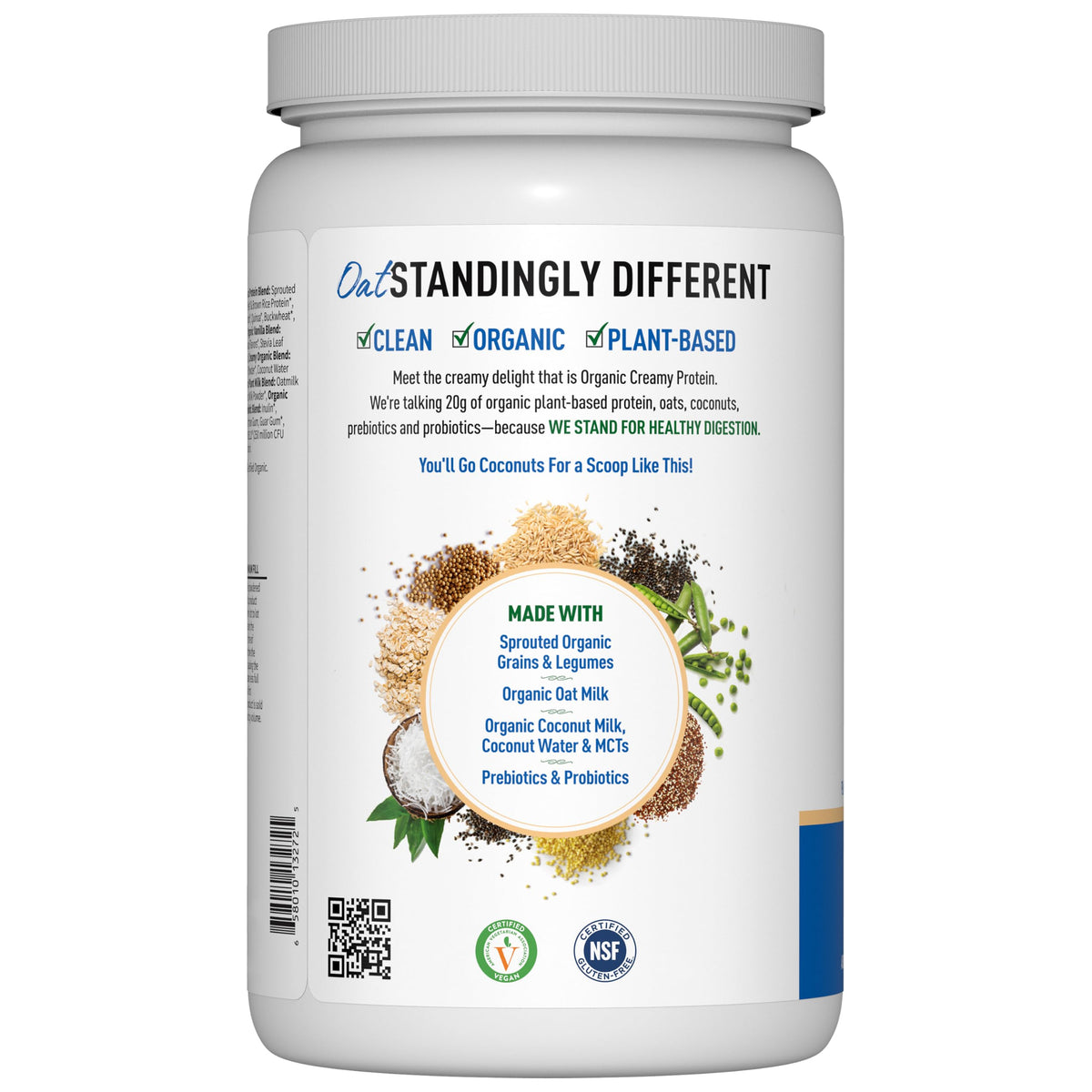 Vanilla Cookie Plant Protein Powder W2293