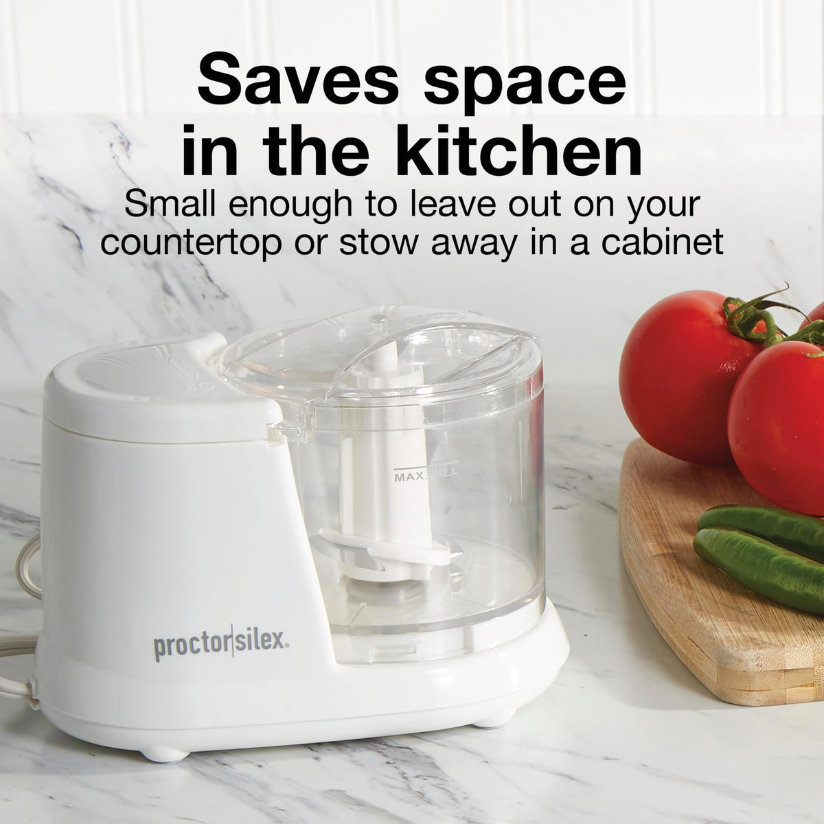 Electric Vegetable Chopper & Mini Food Processor P7581