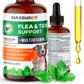 Natural Flea and Tick Oral Supplement Drops for Dogs and Cats L8803